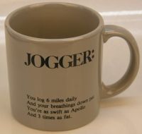 JOGGER Coffee Mug - Made in England